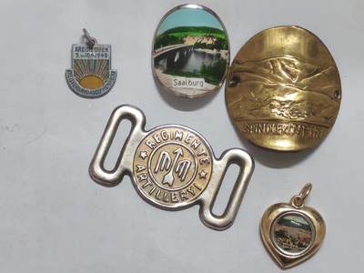 韵星假日军品类拍卖第51期  -- Rimey Holidays Militaria Auction 51 - 民主德国联邦德国腰带 城市纪念章等