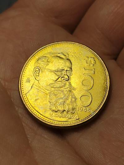 2026年第四十场(总第二百零九场）外国好品散币场(免佣金) - 墨西哥🇲🇽1988年100比索