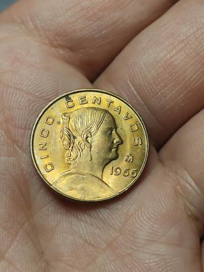 2026年第四十场(总第二百零九场）外国好品散币场(免佣金) - 墨西哥🇲🇽1966年5分