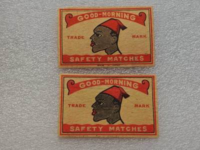  【淘币小摊】限时拍第八百九十一拍  外国老邮票 印花税票 火花纸品场    每周一统一发货 - 日本火花老票不同版别2枚