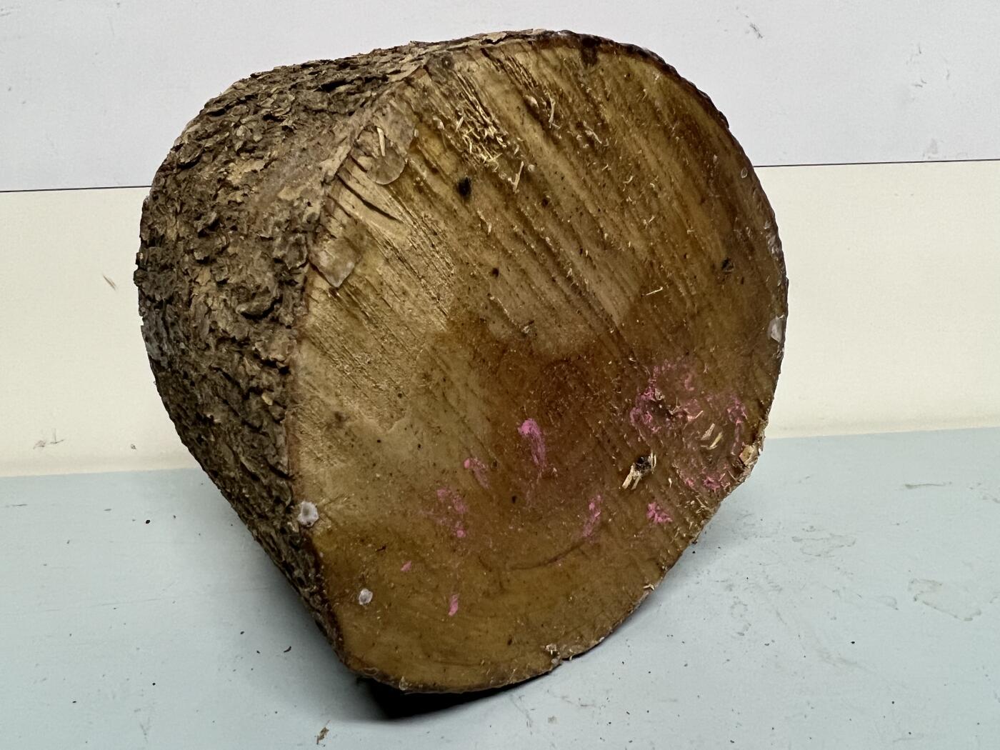 零元拍：金丝楠圆墩凳子摆件，重量3.3公斤。高：200高/190/205MM。抛光后金灿灿满香。最后图为成品效果图，如果带点瘤，意味着花纹更漂亮。抛光后金灿灿满香。最后两图为成品效果。