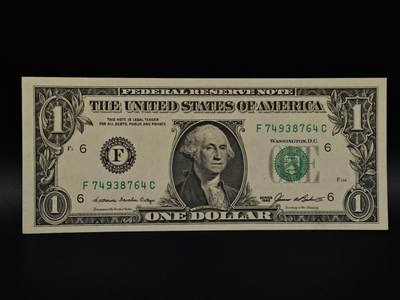  【淘币小摊】限时拍第八百九十拍   纸币场    每周一统一发货 - 美国一美元纸币