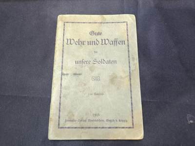 云宸嘉赏-勋臻佳藏四月精品甄选场次（低佣 一元一手） - 一战时期帝德军队随军牧师保罗・穆勒战时祷告手册