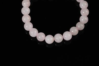 上海都达杂项专场103【全场包邮】  天然粉晶醒狮手串61-203