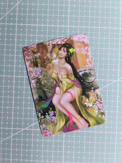 C先生 第25期 零抽层免费代拍  持续收拍品中  需要送拍的老板可以加微私聊 - 【彩闪】卡将文创《欲女传》太平公主 双服饰+近景