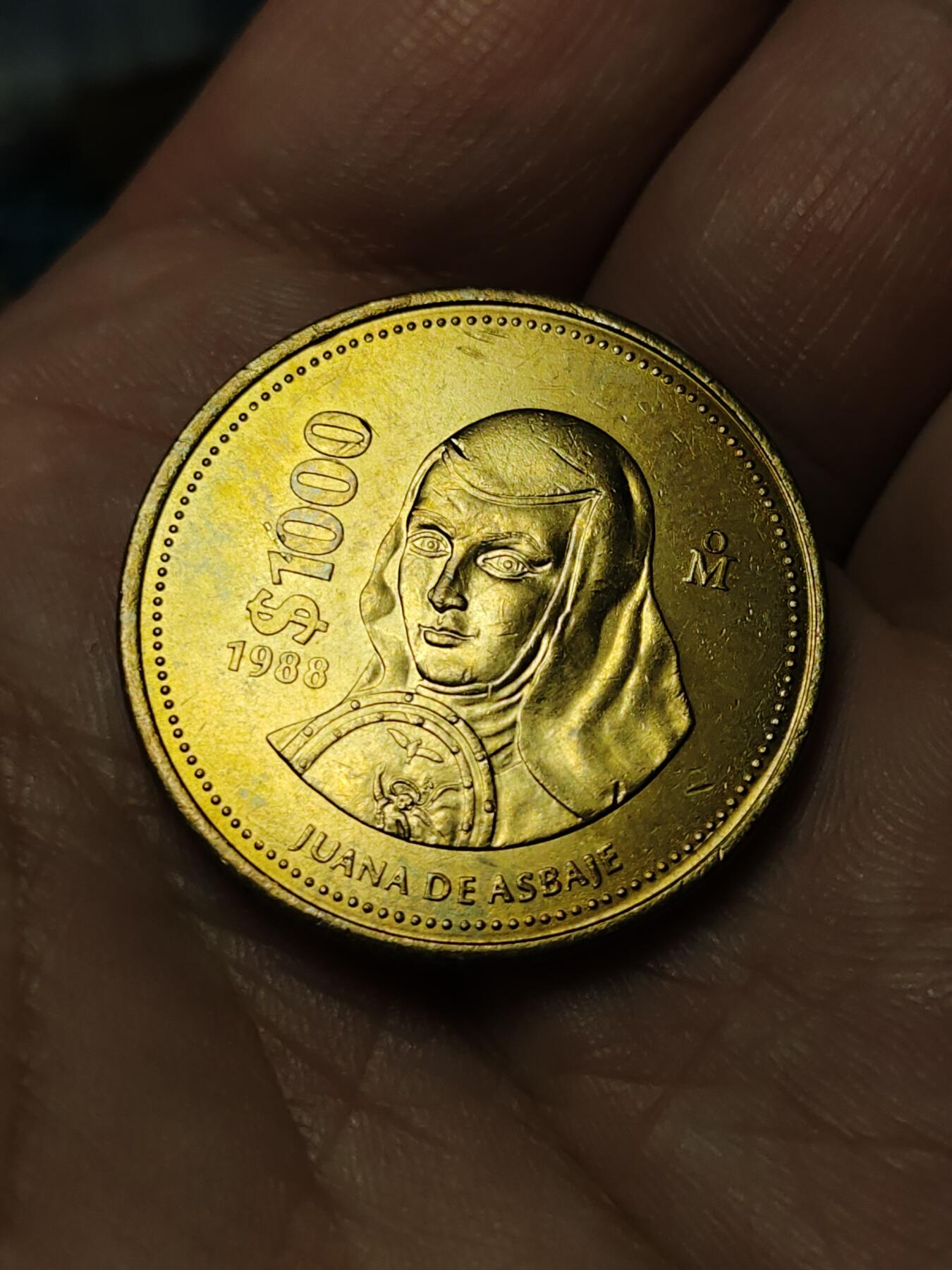 2026年第四十场(总第二百零九场）外国好品散币场(免佣金) 墨西哥🇲🇽1988年1000比索