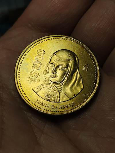 2026年第四十场(总第二百零九场）外国好品散币场(免佣金) - 墨西哥🇲🇽1988年1000比索