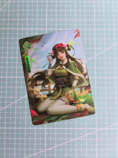 C先生卡牌 第26期 持续收拍品中…零手续费代拍 - 【彩闪】卡颜月色《三国杀》孙鲁育 三渐变(第三张特藏)