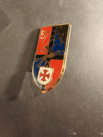 老王徽章第191期 - 法国陆军第57炮兵团证章