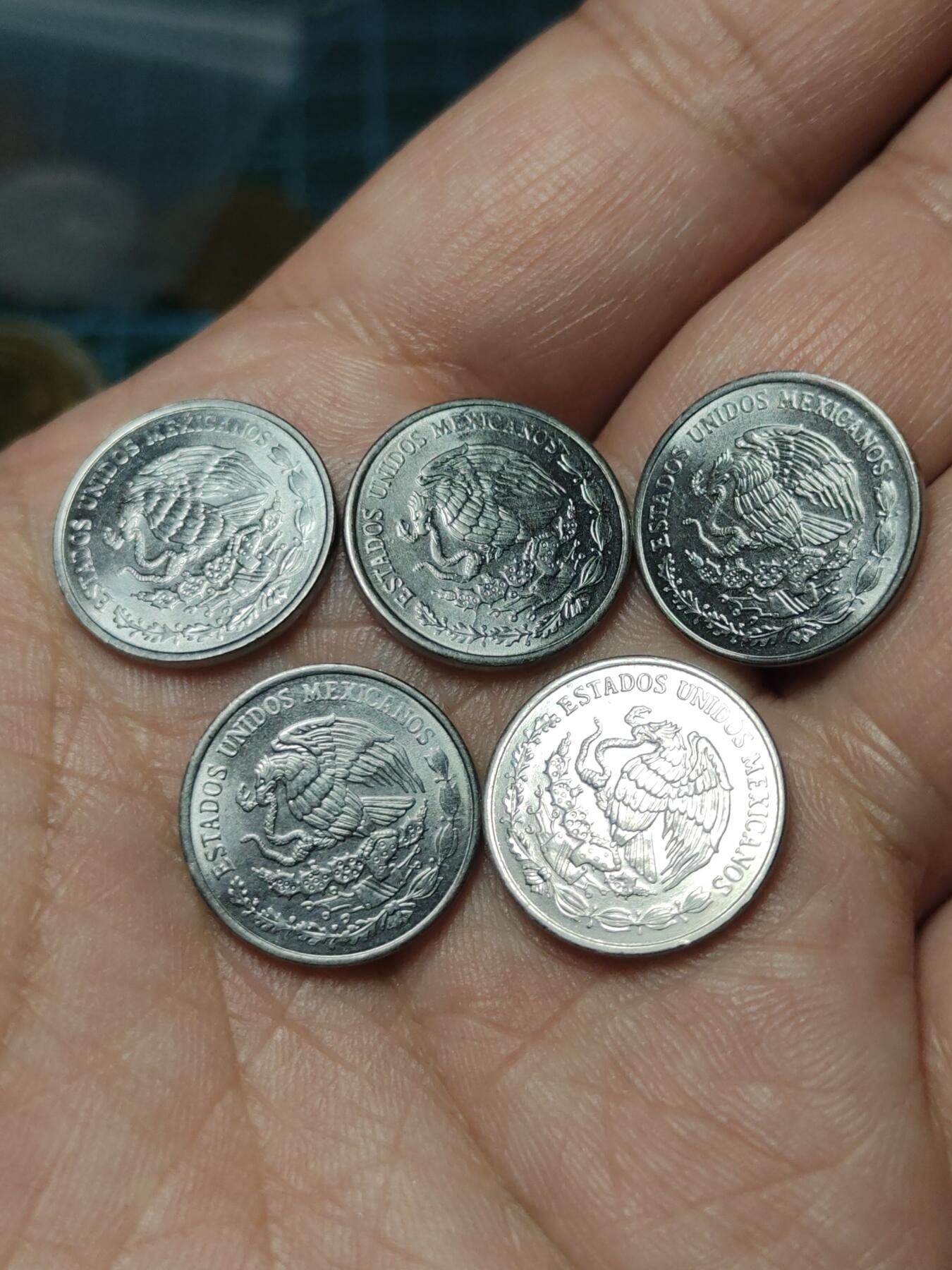 2026年第四十场(总第二百零九场）外国好品散币场(免佣金) 好品–墨西哥🇲🇽1992年10分五枚