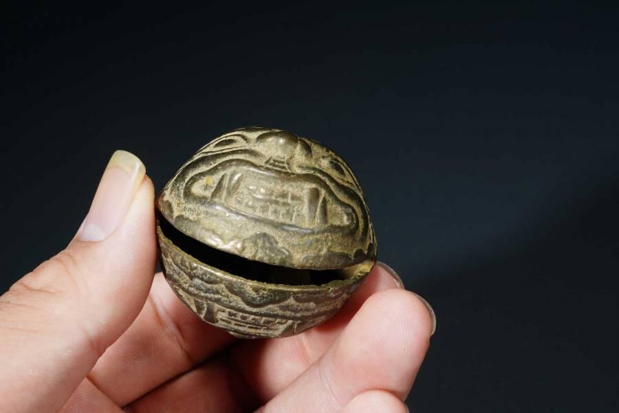 上海都达杂项专场七十二【全场包邮】 清代 风调雨顺铜铃铛 3件67-187