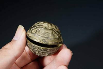 上海都达杂项专场103【全场包邮】  清代 风调雨顺铜铃铛 3件67-187