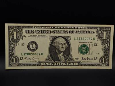  【淘币小摊】限时拍第八百九十拍   纸币场    每周一统一发货 - 美国一美元纸币