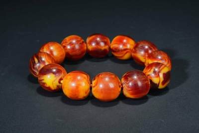 上海都达杂项专场103【全场包邮】  赛璐璐圆珠手串61-369