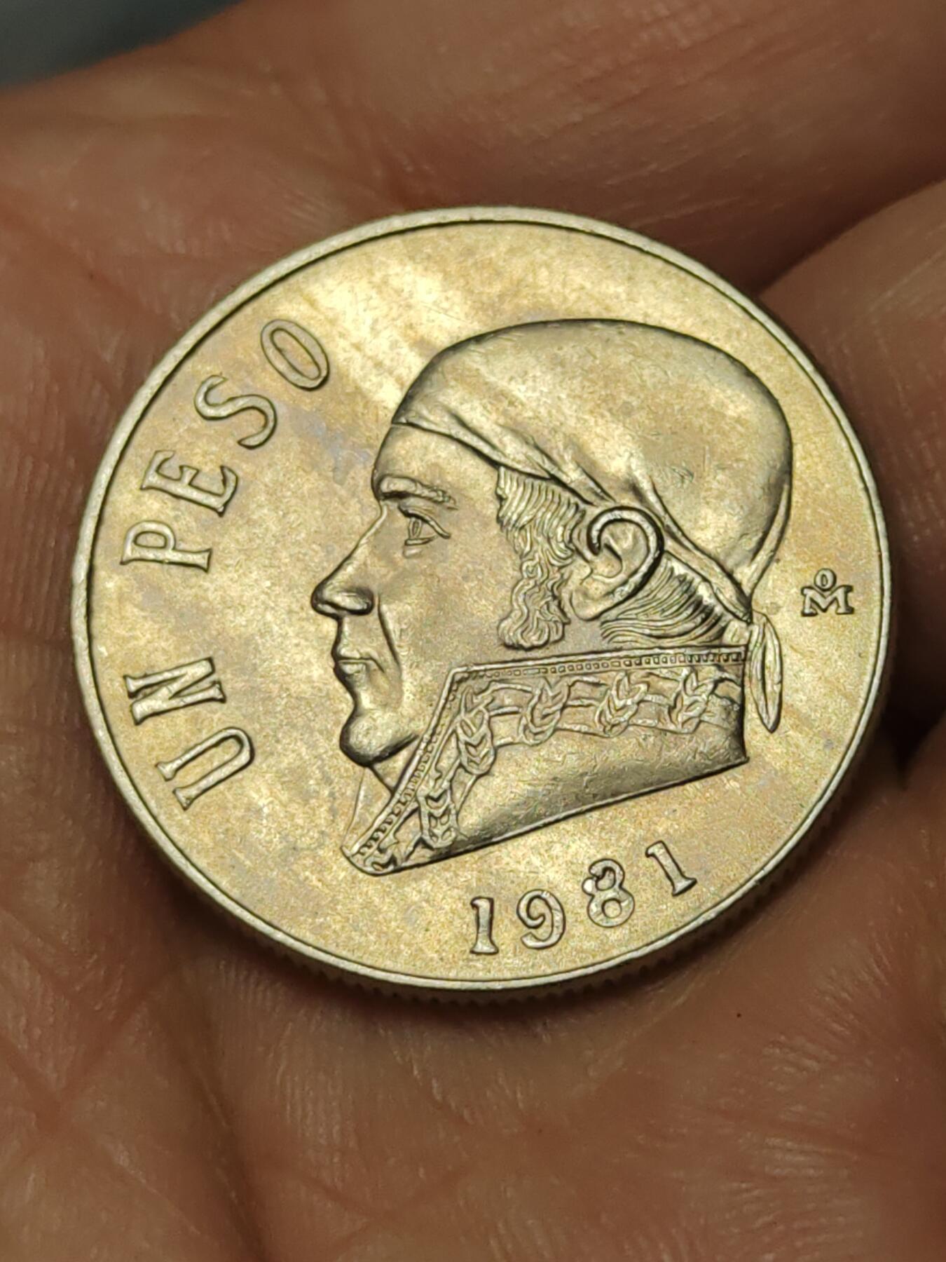 2026年第四十场(总第二百零九场）外国好品散币场(免佣金) 墨西哥🇲🇽1981年1比索