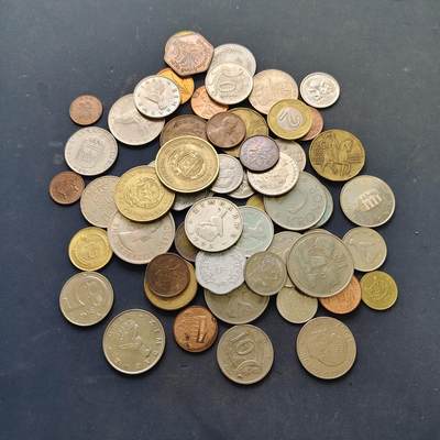 【全场包邮】纯粹捡漏拍519场 - 【批量】世界各国各年份散币288克一批