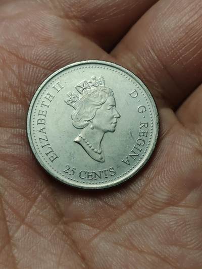 2026年第四十场(总第二百零九场）外国好品散币场(免佣金) - 加拿大🇨🇦2000年25分(千禧年纪念币，庆典主题)