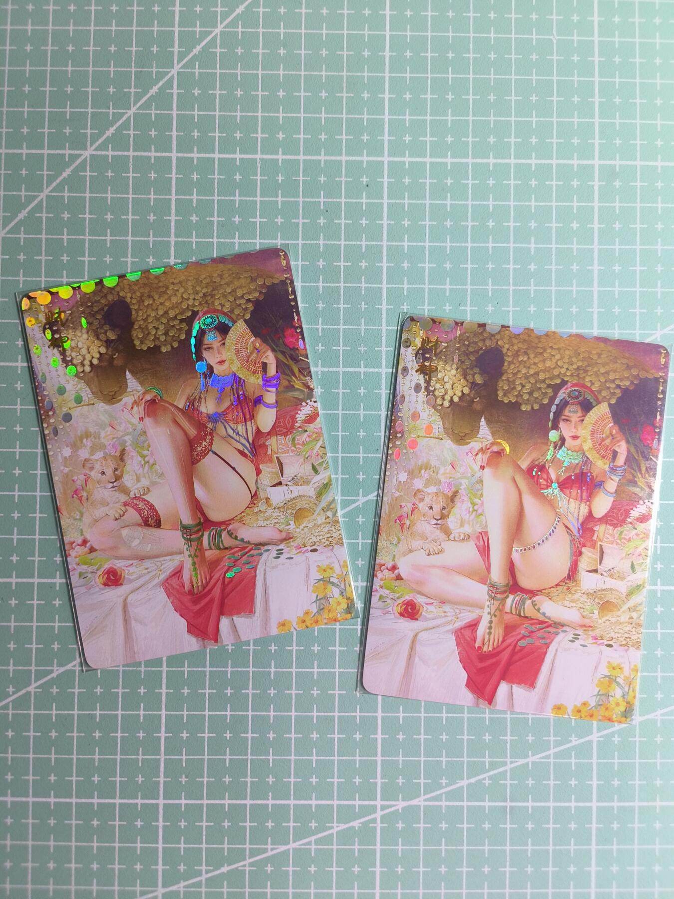 C先生卡牌 第26期 持续收拍品中…零手续费代拍 【彩闪】燎原文化×刷子《神姬传》财神 双服饰 