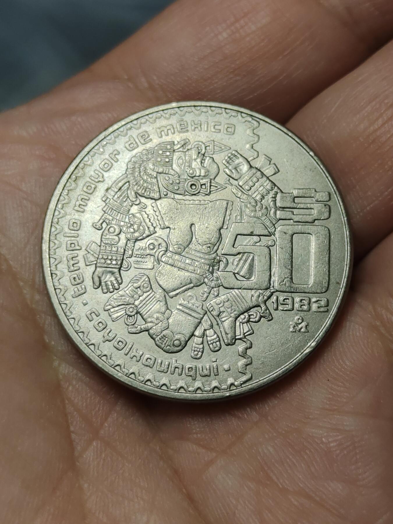 2026年第四十场(总第二百零九场）外国好品散币场(免佣金) 墨西哥🇲🇽1981年50比索