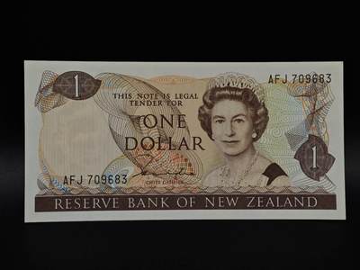  【淘币小摊】限时拍第八百九十拍   纸币场    每周一统一发货 - 新西兰1元纸币