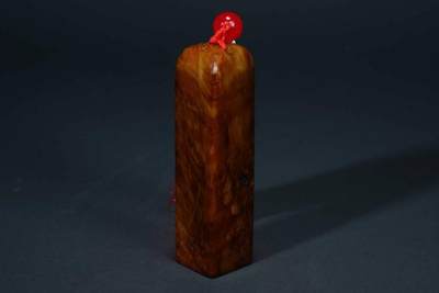 上海都达杂项专场六十六【全场包邮】 - 天然寿山老岭石素印章66-235