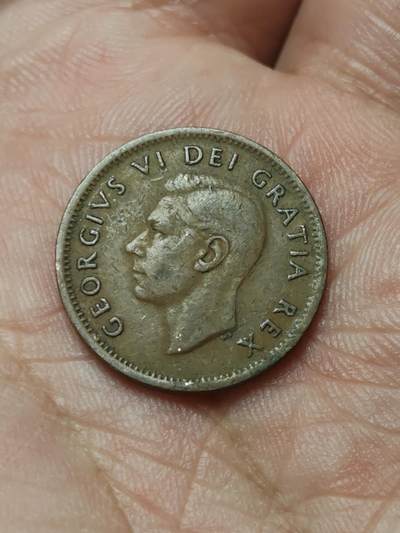 2026年第四十场(总第二百零九场）外国好品散币场(免佣金) - 加拿大🇨🇦1950年1分(乔治六世第二版)