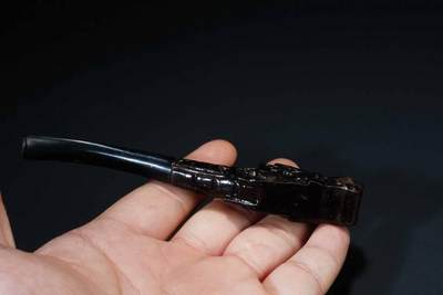 上海都达杂项专场103【全场包邮】  漆木龙头烟嘴68-80