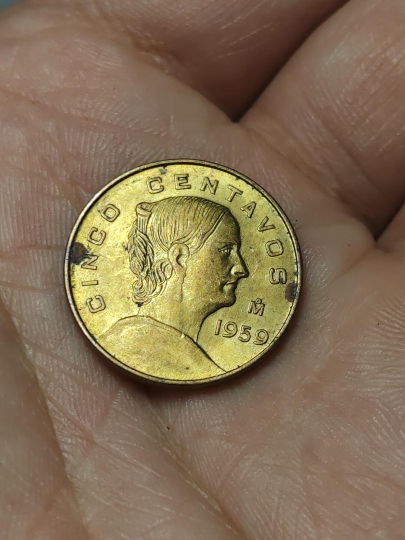 2026年第四十场(总第二百零九场）外国好品散币场(免佣金) 墨西哥🇲🇽1959年5分