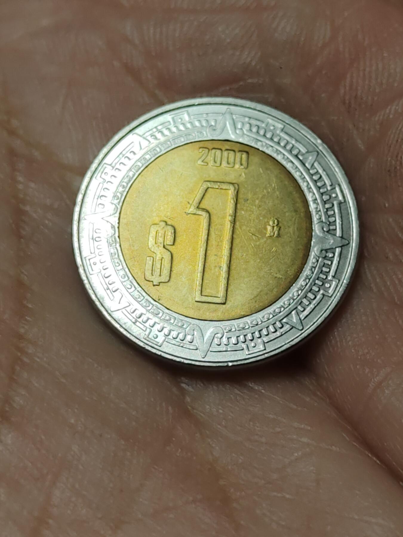 2026年第四十场(总第二百零九场）外国好品散币场(免佣金) 墨西哥🇲🇽2000年1比索