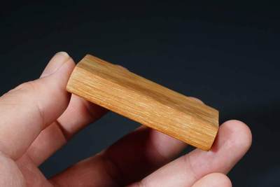 上海都达杂项专场103【全场包邮】  巴西贡木平安无事牌挂件64-341