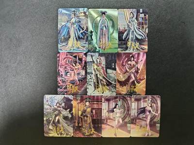 天玑星卡拍第184期《4.6周一截拍》持续收拍收评中 满赠卡需备注 - 【亲签卡】宁缺卡牌 历代皇后 粗闪 亲签卡 十张