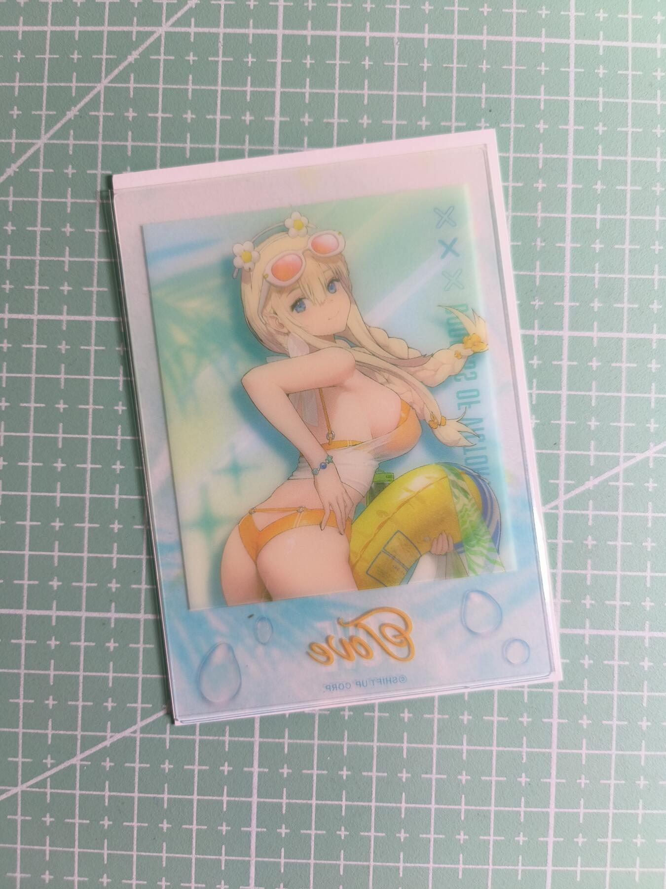 C先生卡牌 第26期 持续收拍品中…零手续费代拍 【透卡】胜利女神《NIKKE妮姬》夏日拍立得 限定卡 1张