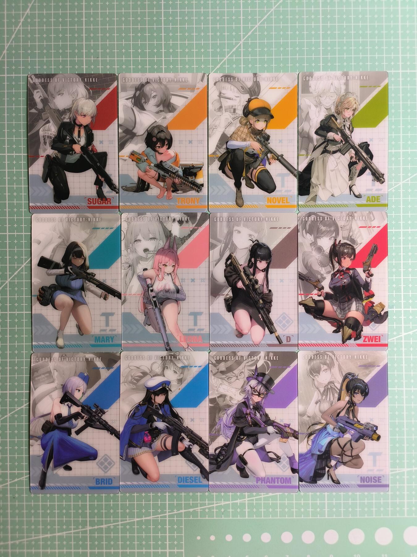 C先生卡牌 第26期 持续收拍品中…零手续费代拍 【彩闪】胜利女神《NIKKE妮姬》共12张