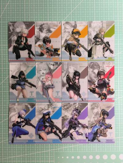 C先生卡牌 第26期 持续收拍品中…零手续费代拍 - 【彩闪】胜利女神《NIKKE妮姬》共12张