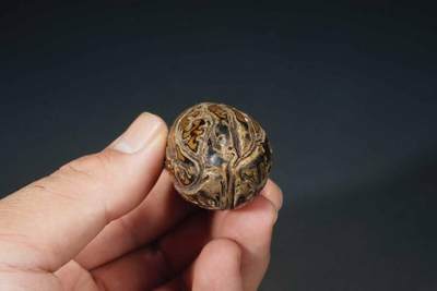 上海都达杂项专场103【全场包邮】  千眼菩提手把件62-178