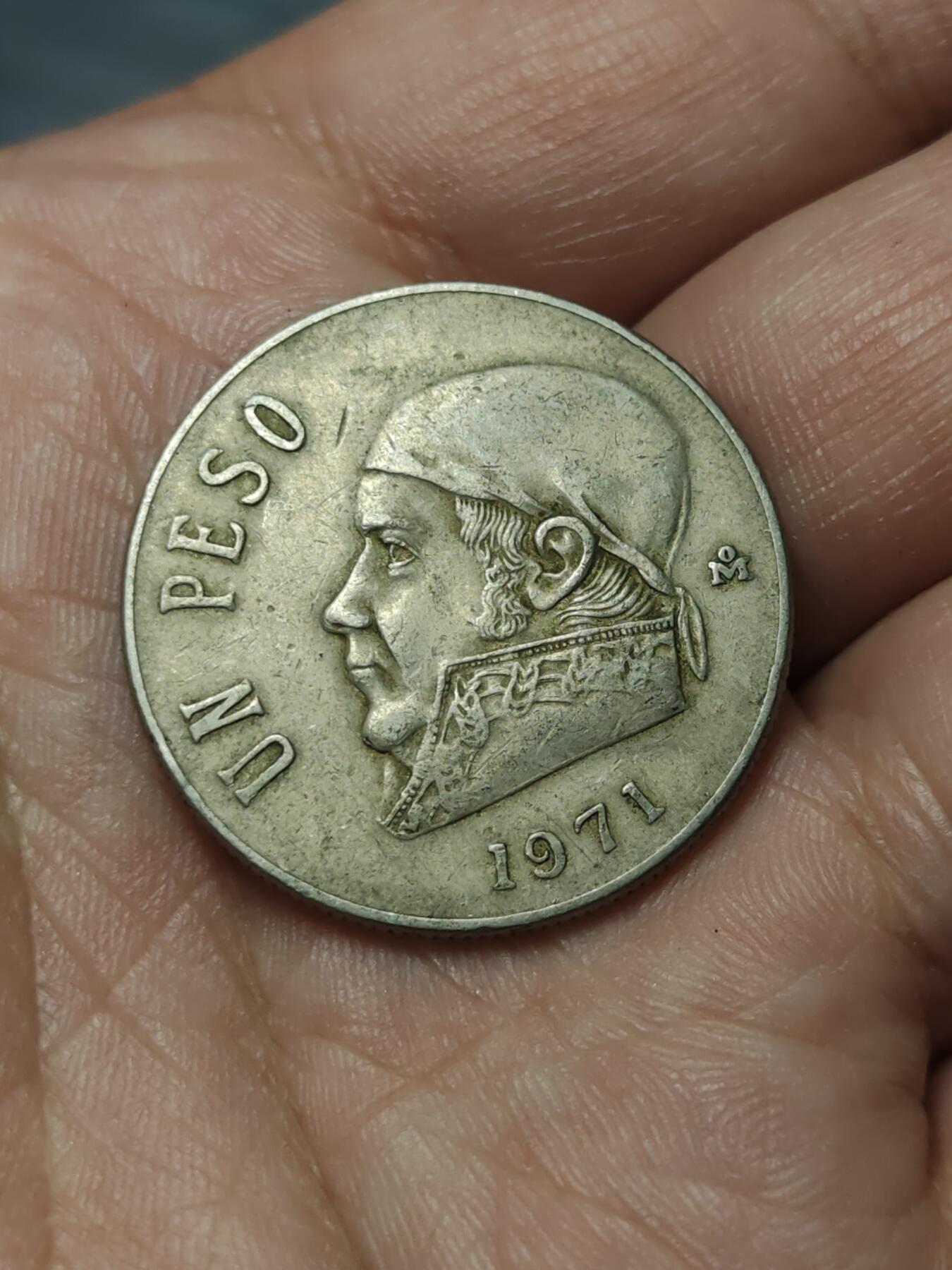 2026年第四十场(总第二百零九场）外国好品散币场(免佣金) 墨西哥🇲🇽1971年1比索