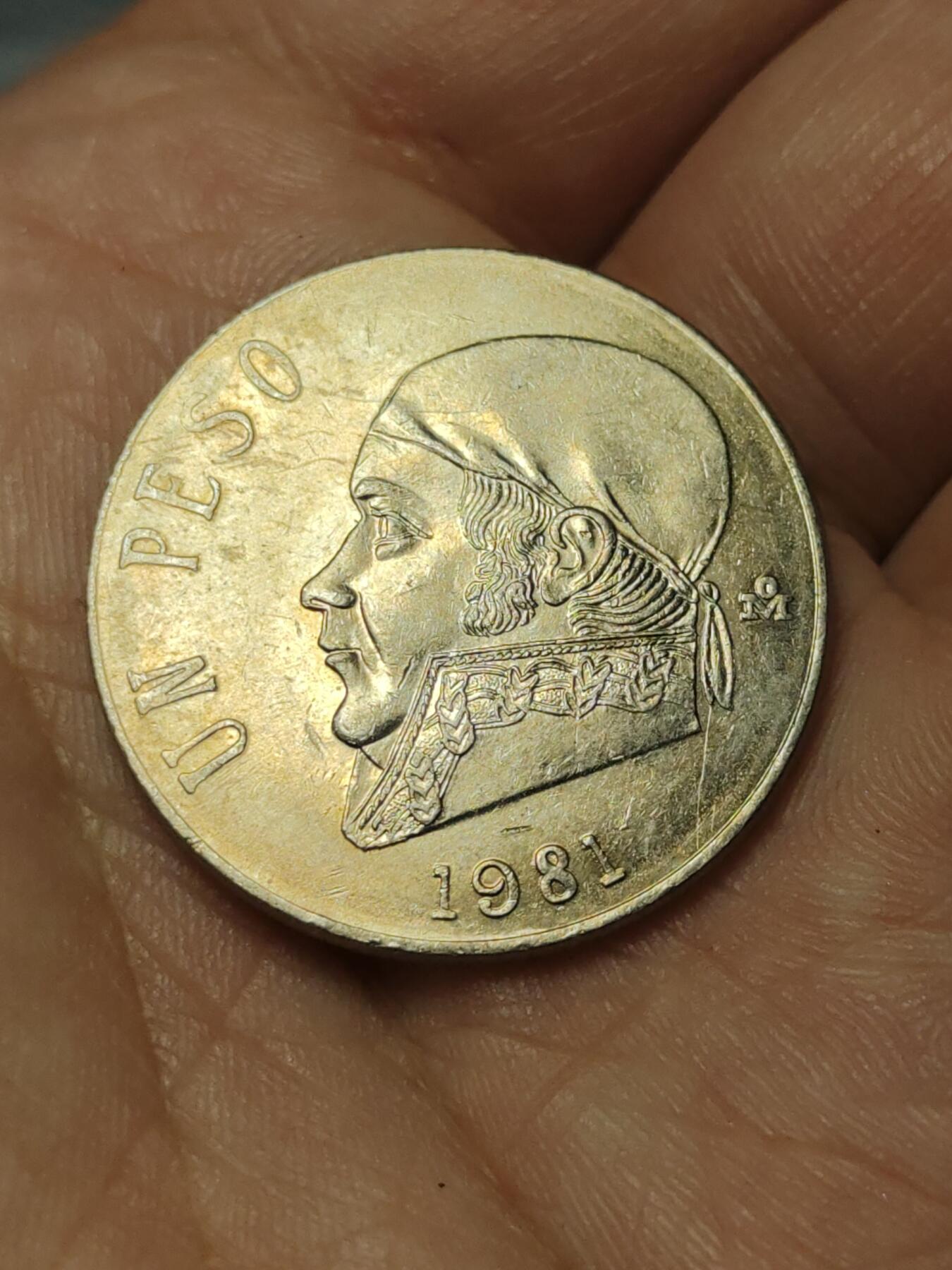 2026年第四十场(总第二百零九场）外国好品散币场(免佣金) 墨西哥🇲🇽1981年1比索