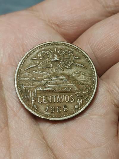 2026年第四十场(总第二百零九场）外国好品散币场(免佣金) - 墨西哥🇲🇽1968年20分