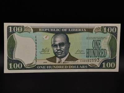  【淘币小摊】限时拍第八百九十拍   纸币场    每周一统一发货 - 利比里亚2009年100元纸币