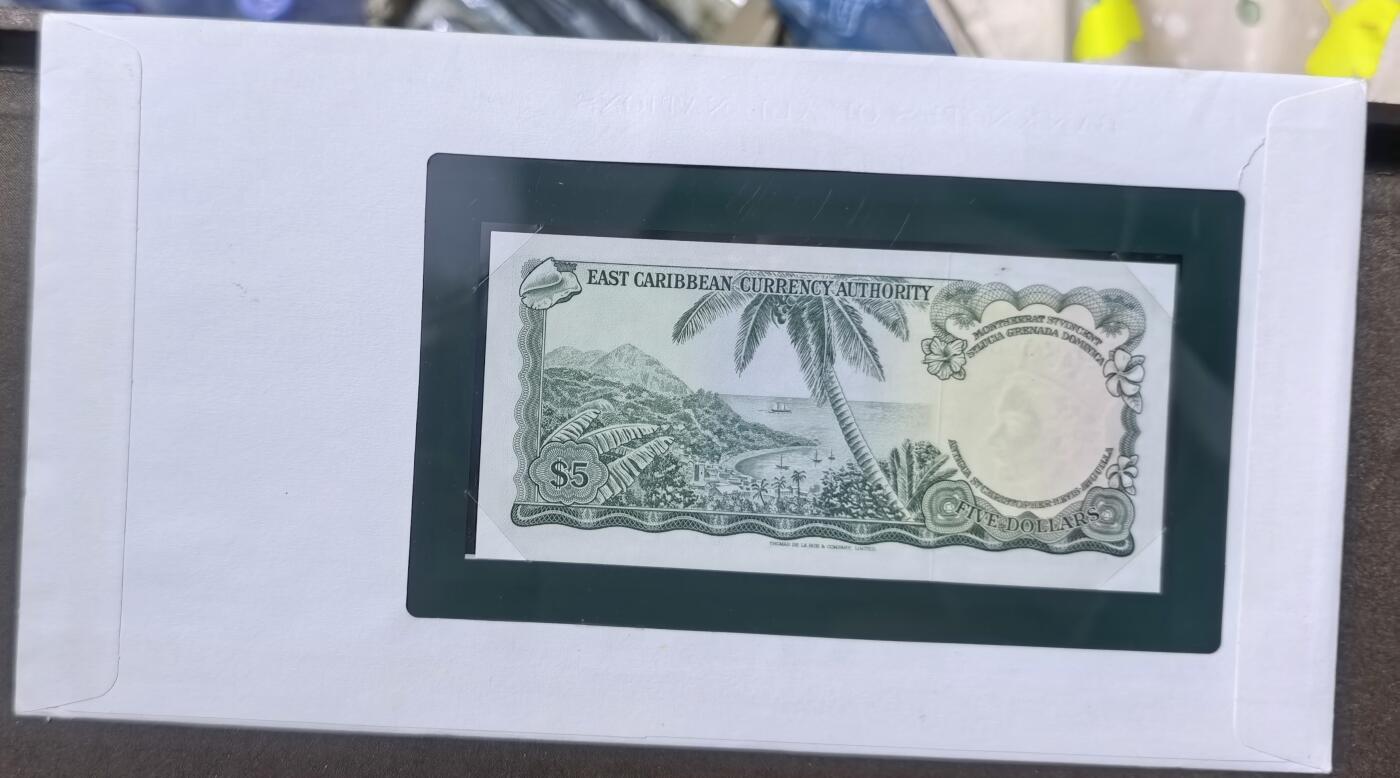 北京马甸外国币专卖第150期，外国纸币专场，陆续上拍，欢迎关注 美国福兰克林造币厂邮币封：东加勒比