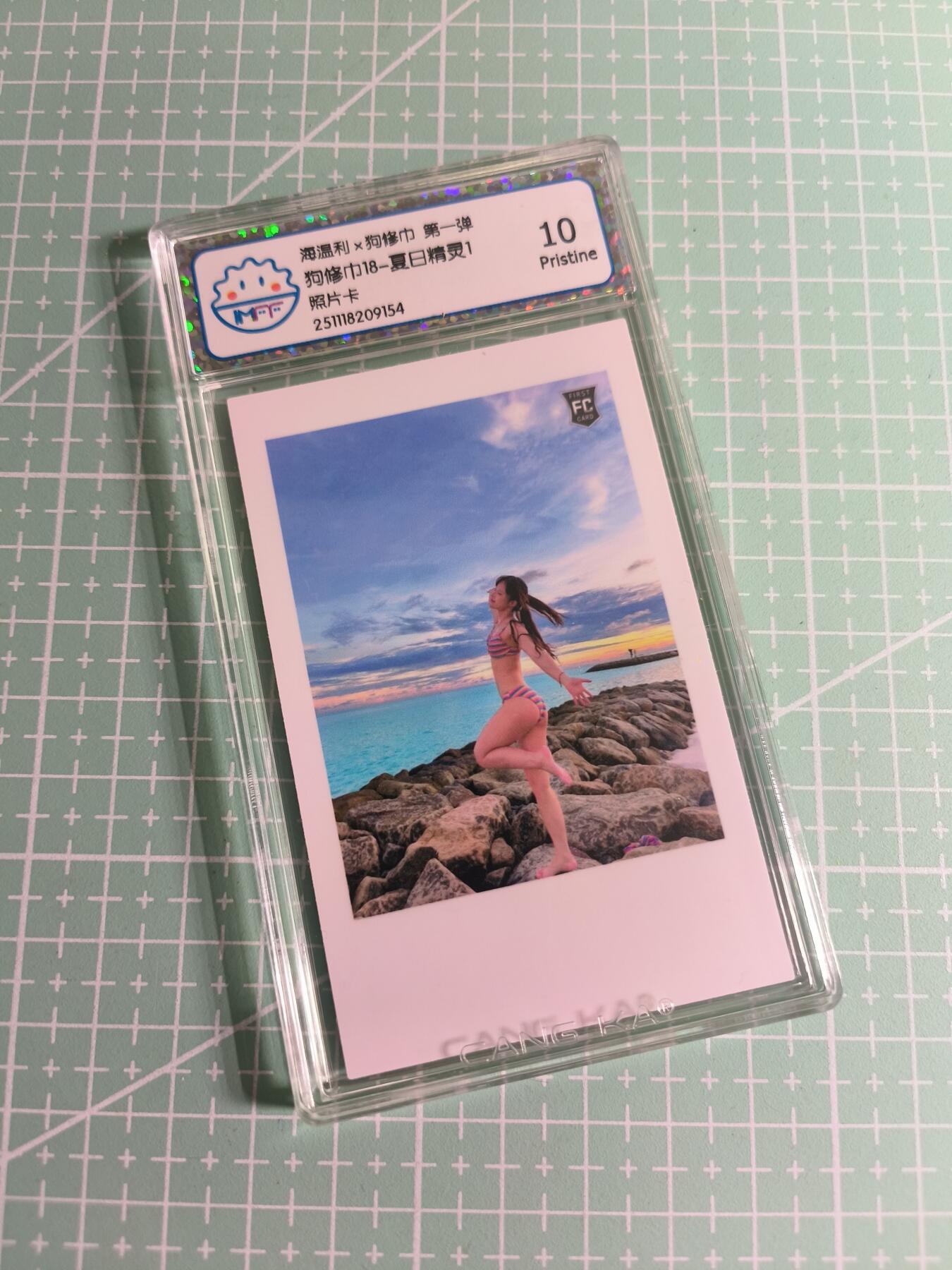 C先生卡牌 第26期 持续收拍品中…零手续费代拍 【照片卡】海温利《狗修巾》夏日精灵 10P