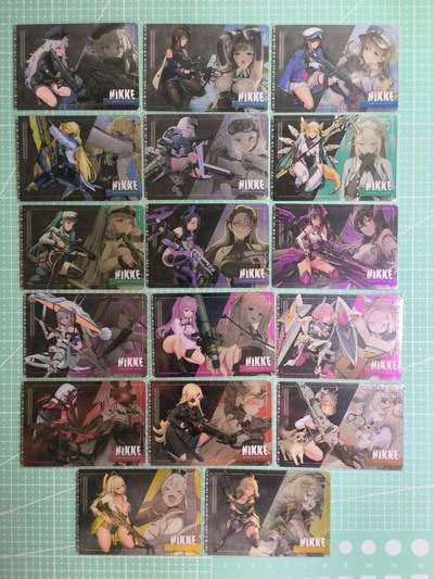 C先生卡牌 第26期 持续收拍品中…零手续费代拍 - 【彩闪】胜利女神《NIKKE妮姬》共26张(有重复)