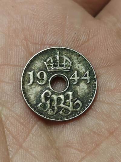 2026年第四十场(总第二百零九场）外国好品散币场(免佣金) - 英属新几内亚1944年3便士(乔治六世时期)