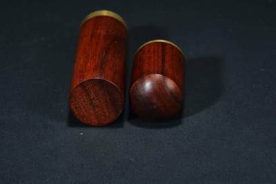 上海都达杂项专场103【全场包邮】  花梨木小香筒61-371