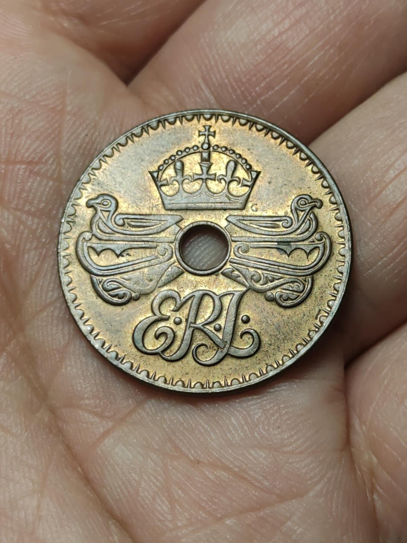 2026年第四十场(总第二百零九场）外国好品散币场(免佣金) 少见好品–英属新几内亚1936单年份1便士(爱德华八世时期，单枚成套)