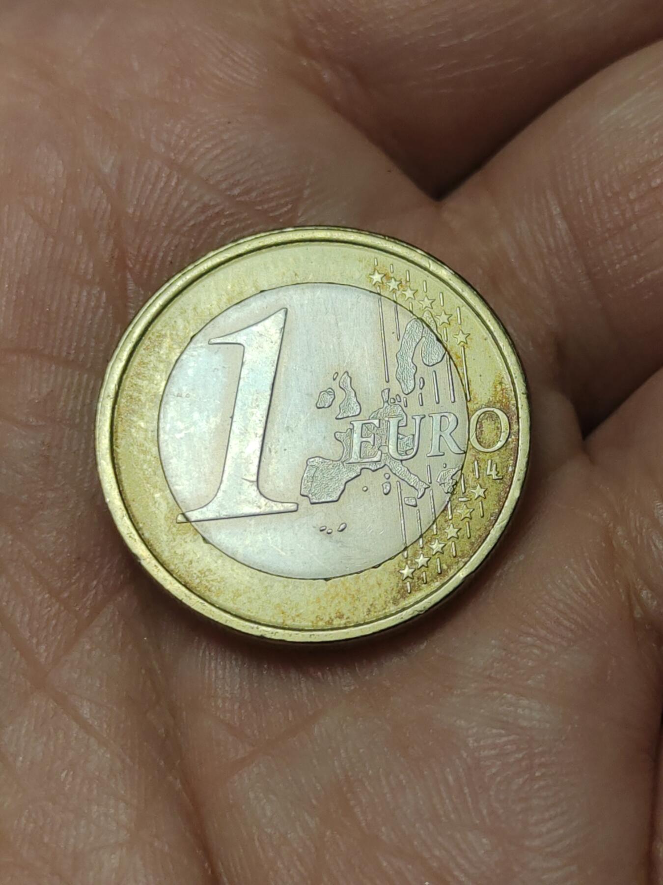 2026年第四十场(总第二百零九场）外国好品散币场(免佣金) 葡萄牙🇵🇹2002年1欧元(第一版欧洲地图，首发年)