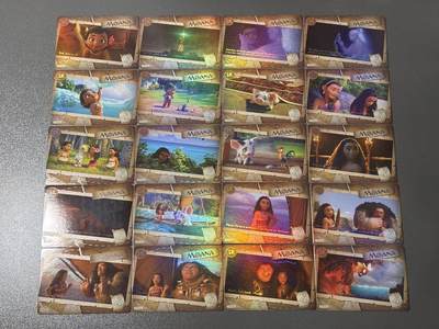 【梨花风起正清明】小王子卡拍第二十四场  - 集卡社 迪士尼系列 海洋奇缘 sr闪卡 20张