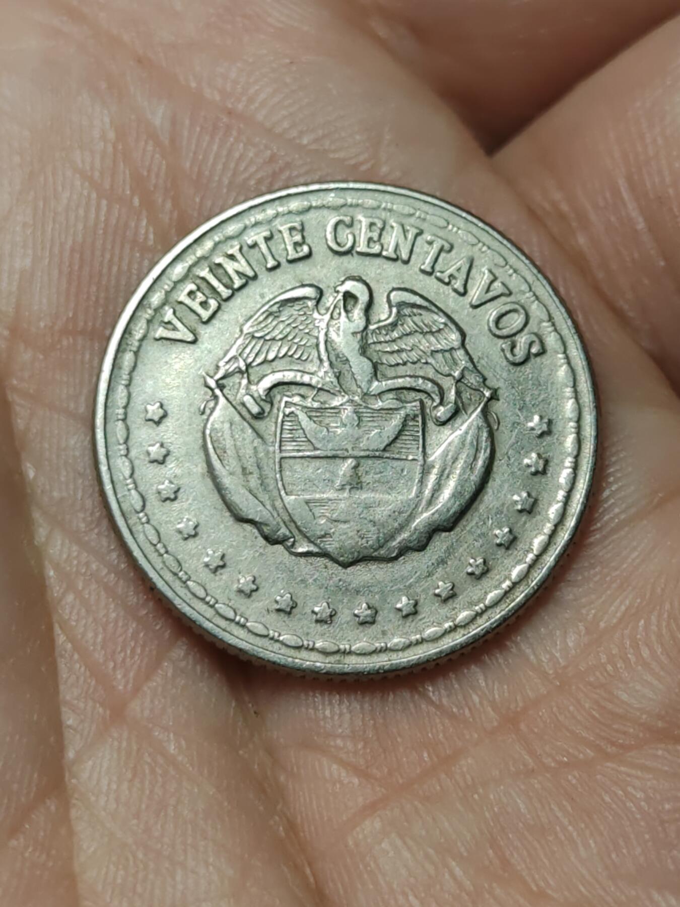 2026年第四十场(总第二百零九场）外国好品散币场(免佣金) 哥伦比亚🇨🇴1956年20分