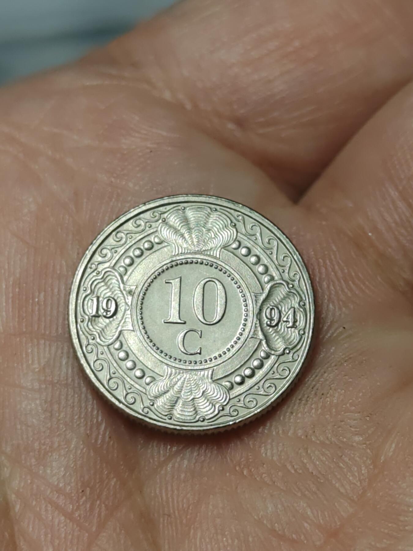 2026年第四十场(总第二百零九场）外国好品散币场(免佣金) 荷属安的列斯1994年10分(贝娅特丽克丝女王时期，Bow–弓箭标)