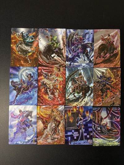 NO.29 好又多金牌大场，每周一站式配齐，方便凑单！（卖家送拍0抽成！周6晚9点截拍！） - 卡德曼 巾国水浒第二弹人物一套（颜色随机） 杆子 粗闪12张